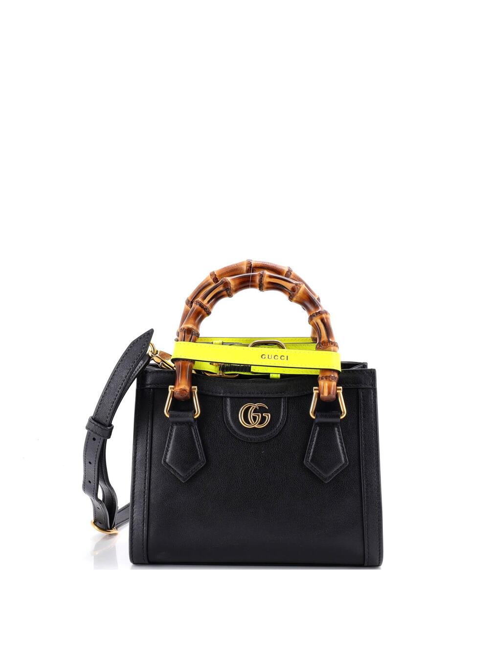 Gucci Diana Nm Bamboo Handle Tote #342954G25B